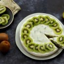 Torta de iogurte e kiwi, uma receita super fácil de fazer e deliciosa