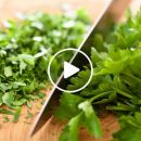 Video dica: aprenda a picar ervas aromáticas
