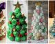 30 árvores de Natal feitas com vários tipos de elementos comestíveis