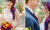 Este vestido de casamento com as cores do entardecer está arrasando nas redes sociais.