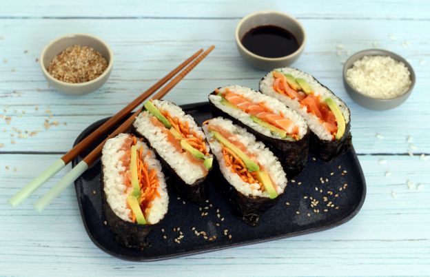 Onigirazu: Sanduíche de Sushi