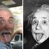 2 - Um motorista de táxi de Nova York, e Albert Einstein.