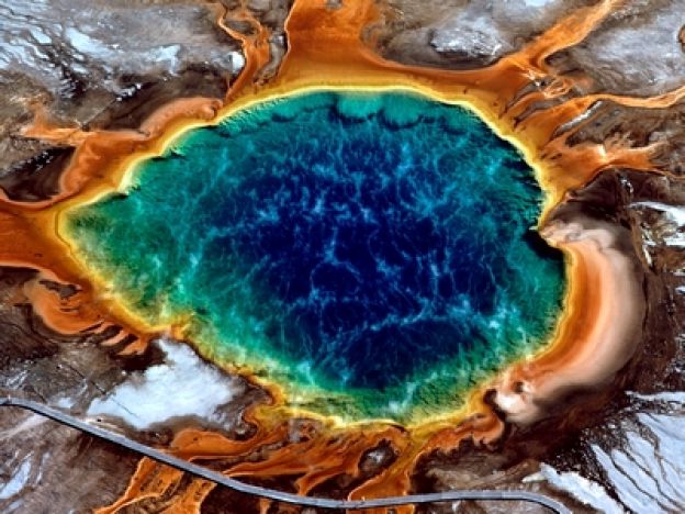 Grande Fonte Prismática, Parque Nacional Yellowstone, nos EUA