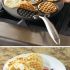 A frigideira para waffles