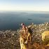 Montanha sobre a Cidade do Cabo, África do Sul