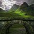Mossy Arch Glencoe, Escócia