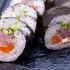 Sushi, Sahimi e Maki de salmão