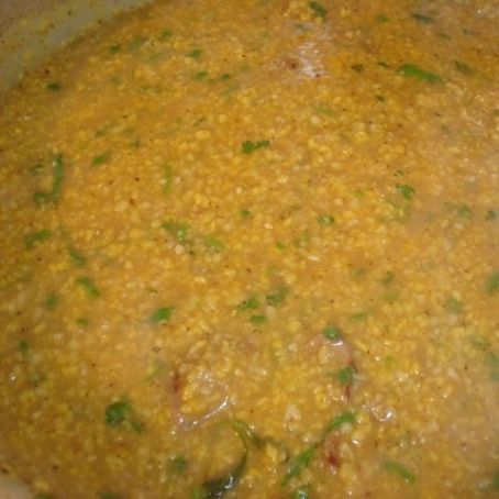 Sopa de quirela (canjiquinha)