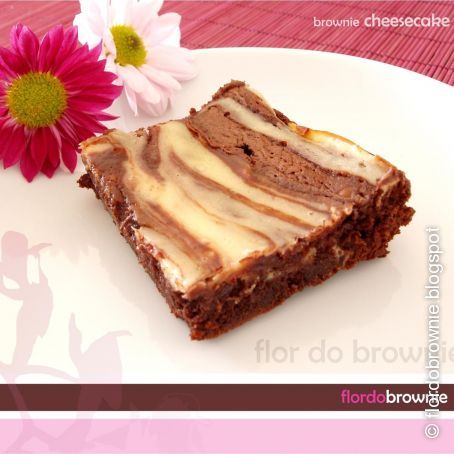 Brownie cheesecake