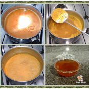 Geleia e calda de mexerica carioquinha - Etapa 3
