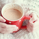 Cafés chás e chocolates especiais para mantê-lo aquecido