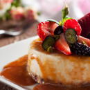 Cheesecake vegano de frutas vermelhas: sem cozimento e fácil de fazer