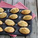 Madeleines salgadas com queijo azul para seu aperitivo especial!  Receita passo a passo