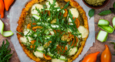Pizza de couve-flor com abobrinha: super deliciosa, fácil e saudável!