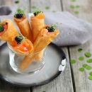 ORIGINAL: o mais difícil vai ser escolher o que colocar dentro destes cones aperitivos!  Receita passo a passo