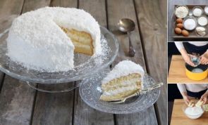 Cabeça de velho: o bolo de coco mais gostoso que você já provou!