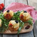 Muffins tipo pizza!  Receita passo a passo