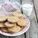 Deliciosos biscoitos de aveia recheados com chocolate! Receita passo a passo