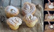 Muffins + Croissants = Cruffins super fofos que derretem na boca