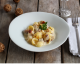 Orecchiette com salsicha branca e castanha portuguesa!