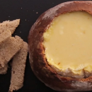 Fondue de Camembert no pão italiano - Melhor é impossível!