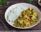 Segunda sem carne: Curry de tofu com leite de coco é delicioso!