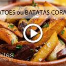 Batatas coradas: fáceis de fazer para acompanhamento ou petisco!