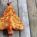 Aperitivos de Natal: árvore fácil de massa folhada com 3 ingredientes