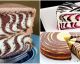 Experimente esta maravilhosa técnica de bolo marmorizado em tortas e outros doces