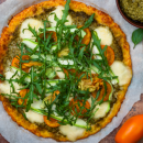 Pizza de couve-flor com abobrinha: super deliciosa, fácil e saudável!