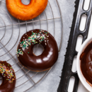 Donuts caseiros de chocolate, a coisa mais gostosa que existe!