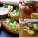 Receita passo a passo: como fazer batatas recheadas com guacamole (potatoes skins)