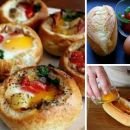 Receita passo a passo: como fazer um ovo cocotte num pãozinho (egg-boat)?