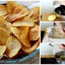 Chips caseiras: mais gostosas, mais saudáveis e mais crocantes que as compradas!