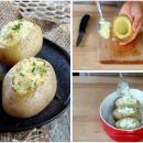 Receita passo a passo: como preparar batatas recheadas?