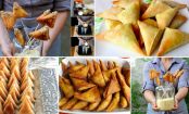 PIRULITOS de SAMOSAS DOCES, uma delícia!  Receita passo a passo.