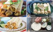 Que delícia estes Taquitos com frango e queijo!   Receita passo a passo