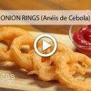 Vídeo Receita: ONION RINGS - Anéis de cebola