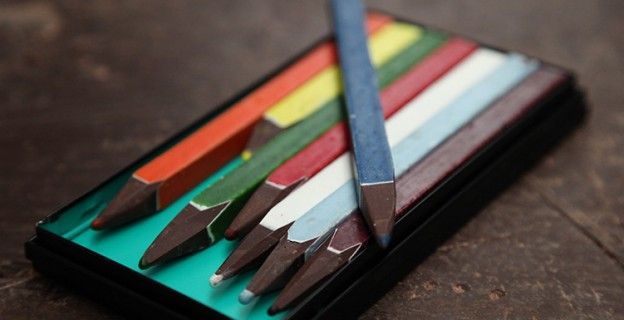 Crayons en chocolat
