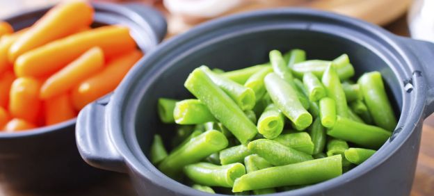 Como cozinhar legumes verdes