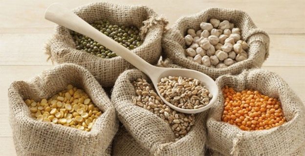 Legumes secos da culinária indiana