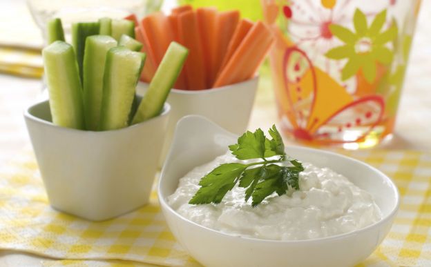 dips com legumes