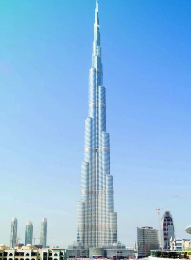 A aterrorizante vista do prédio mais alto do mundo