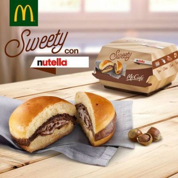 Sweet Nutella o novo sanduiche do McDonald's