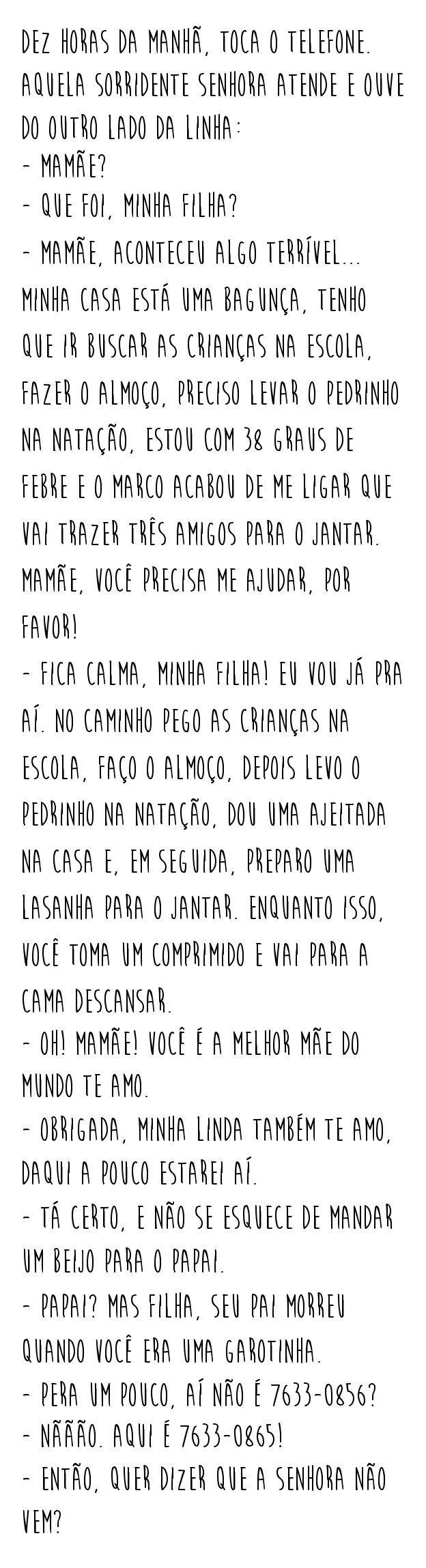 Rindo na Cozinha - M&atilde;e, me ajuda!!! 