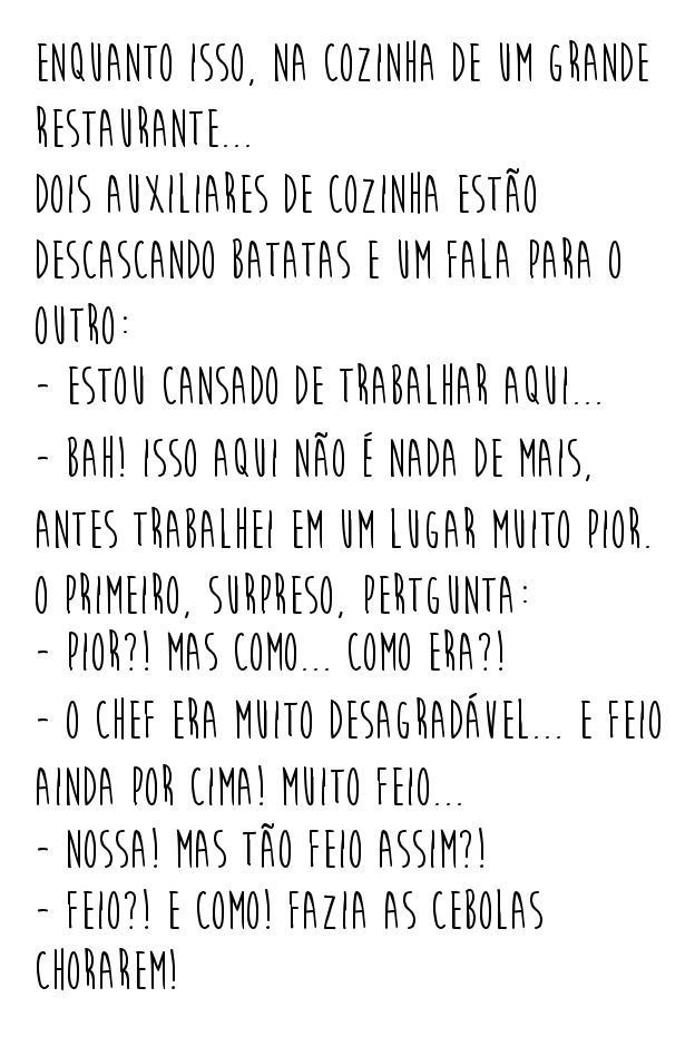 Rindo na cozinha - Melhor evitar este chef!