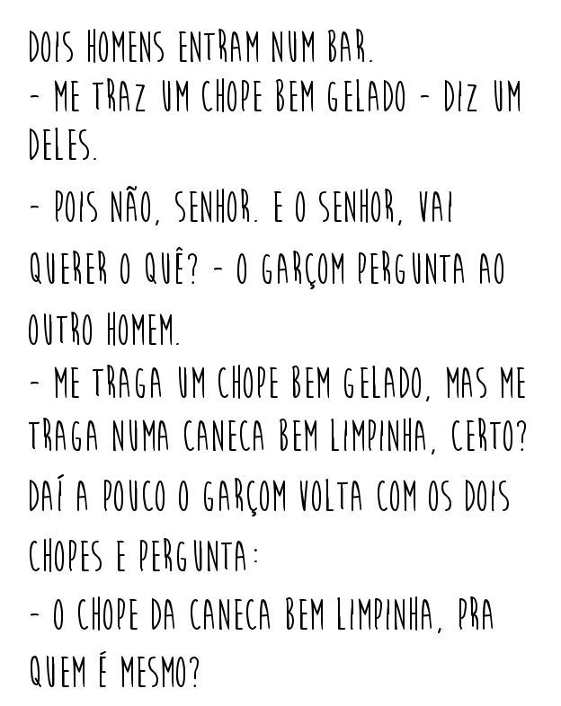 Rindo na cozinha - Vai um chopp aí?!