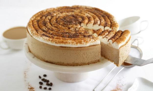 cheesecake SEM FORNO SABOR CAPPUCCINO