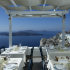 O restaurante Le Caldera na Grécia