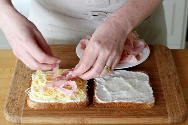 Acrescentar o presunto